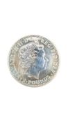 2007 QUEEN ELIZABETH II BRITANNIA SILVER COIN
