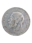 1935 GEORGE V BRITISH SILVER ROCKING HORSE CROWN COIN