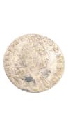 1697 KING WILLIAM III SILVER SIXPENCE