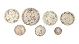 COLLECTION OF QUEEN VICTORIA SILVER COINS