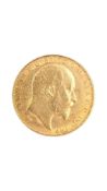 1908 KING EDWARD VII GOLD SOVEREIGN