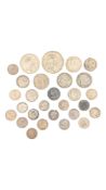 COLLECTION OF BRITISH CIRCULATED SILVER COINS