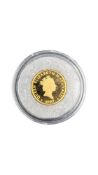 1997 TUVALU DEATH OF PRINCESS DIANA GOLD TWENTY DOLLARS