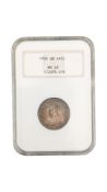 1900 QUEEN VICTORIA SILVER ONE SHILLING MS 63