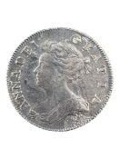 1705 QUEEN ANNE SILVER SHILLING