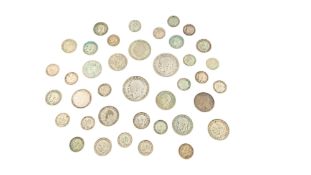 COLLECTION OF 1920-46 BRITISH SILVER COINS