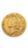 1736 KING GEORGE II GOLD GUINEA