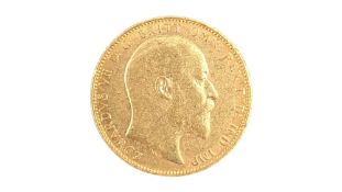 1902 KING EDWARD VII GOLD SOVEREIGN