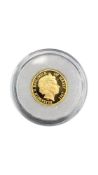 2007 BAILIWICK OF JERSEY PRINCESS DIANA GOLD ONE POUND