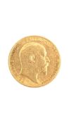 1905 EDWARD VII GOLD HALF SOVEREIGN