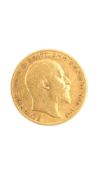 1906 EDWARD VII 22CT GOLD HALF SOVEREIGN