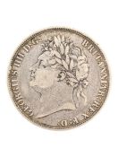 1822 KING GEORGE IV SILVER CROWN