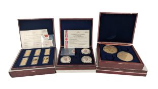 WINDSOR MINT - LARGE COLLECTION OF COMMEMORATIVE COIN SETS