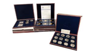 WINDSOR MINT - LARGE COLLECTION OF COMMEMORATIVE COIN SETS