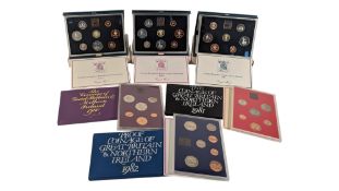 COLLECTION OF 1980S UNITED KINGDOM & GREAT BRITAIN ROYAL MINT PROOF COIN SETS