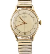 HALLMARKED 9CT GOLD ROTARY MAXIMUS WRISTWATCH