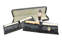 18CT GOLD CASED GUCCI 700 L WRISTWATCH