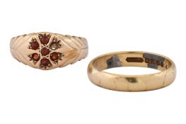 TWO GOLD RINGS