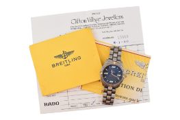 BREITLING TITANIUM AEROSPACE REPETITION MINUTES F65362 WRISTWATCH