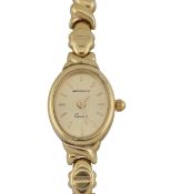 IMPERIALATO 9CT YELLOW GOLD QUARTZ WRISTWATCH