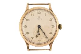 1960S HALLMARKED 9CT GOLD TUDOR ROLEX WATCH