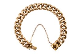 EARLY 20TH CENTURY 15CT GOLD BRACELET