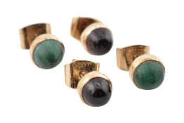 TWO PAIRS OF 9CT GOLD EARRINGS