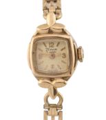 HALLMARKED 9CT GOLD TIMOR WRISTWATCH