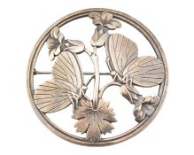 GEORG JENSEN SILVER BUTTERFLY BROOCH PIN 283