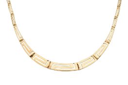 14CT GOLD GREEK KEY NECKLACE