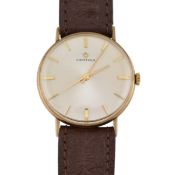 MID CENTURY CERTINA 9CT GOLD GENTLEMANS GOLD WRISTWATCH