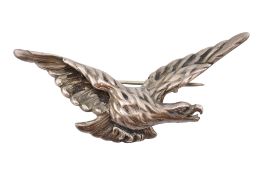 19TH CENTURY EAGLE BROOCH PIN