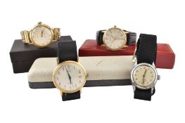 COLLECTION OF VINTAGE 1970S GENTLEMANS WRISWATCHES (4)