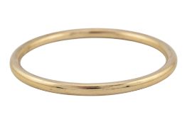 YELLOW METAL BANGLE