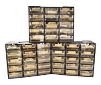 DRAWERS OF JEWELLERY FINDINGS
