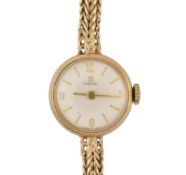 HALLMARKED 9CT GOLD TISSOT LADIES WRISTWATCH