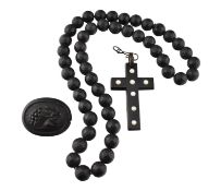 COLLECTION OF 19TH CENTURY JEWELLERY INCLUDING JET