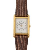 LONGINES 150 ANNIVERSARY TANK STYLE QUARTZ WRISTWATCH