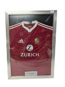 RUGBY - THE LIONS 2005 - SHIRT SIGNED BY THREE PLAYERS