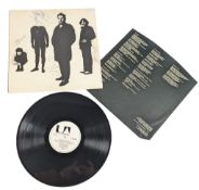 MUSIC - THE STRANGLERS - FULLY SIGNED LP BLACK AND WHITE