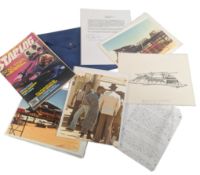 STAR WARS - JAMES VAN HISE - ORIGINAL TYPESCRIPT AND OTHER ITEMS