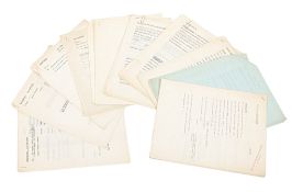 SID COLIN COLLECTION - ASSORTED SKETCHES