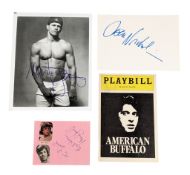 AMERICAN ACTORS - COLLECTION OF AUTOGRAPHS