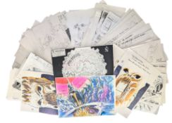 HAROLD WHITAKER - 1992 THE DREAMSTONE, COLLECTION OF STORY-BOARDS AND PRODUCTION PRINTS