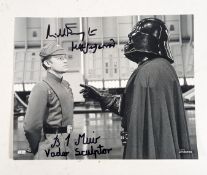 STAR WARS - RETURN OF THE JEDI DUAL SIGNED PHOTO