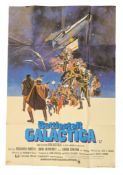 BATTLESTAR GALACTICA (1978) - ORIGINAL ONE SHEET POSTER