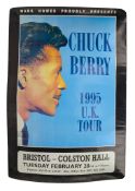 CHUCK BERRY - BRISTOL COLSTON HALL ORIGINAL POSTER