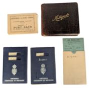 AUTOGRAPHS - CUNARD INTEREST - ALBUM PLUS OTHER EFFECTS