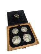 1976 MONTREAL OLYMPICS SILVER COIN SET
