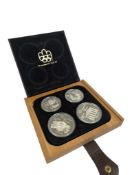 1976 MONTREAL OLYMPICS SILVER PROOF COIN SET
